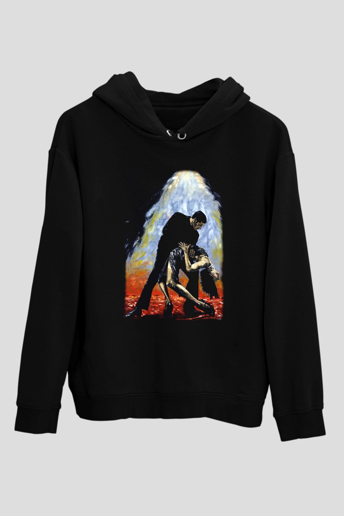 Balo Siyah Unisex Hoodie