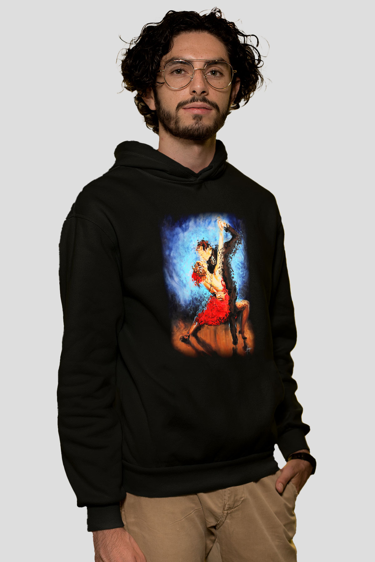 Balo Siyah Unisex Hoodie
