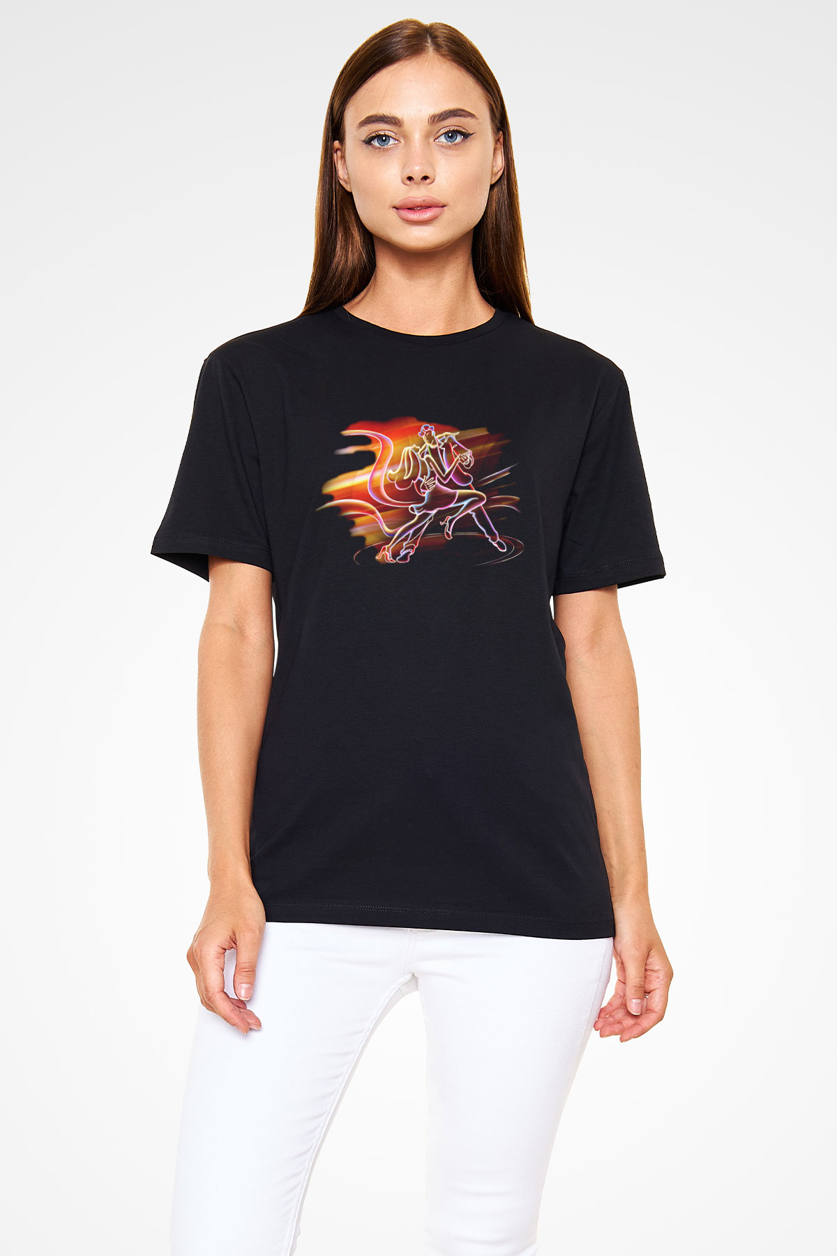 Balo Siyah Unisex Tişört T-Shirt - TişörtFabrikası