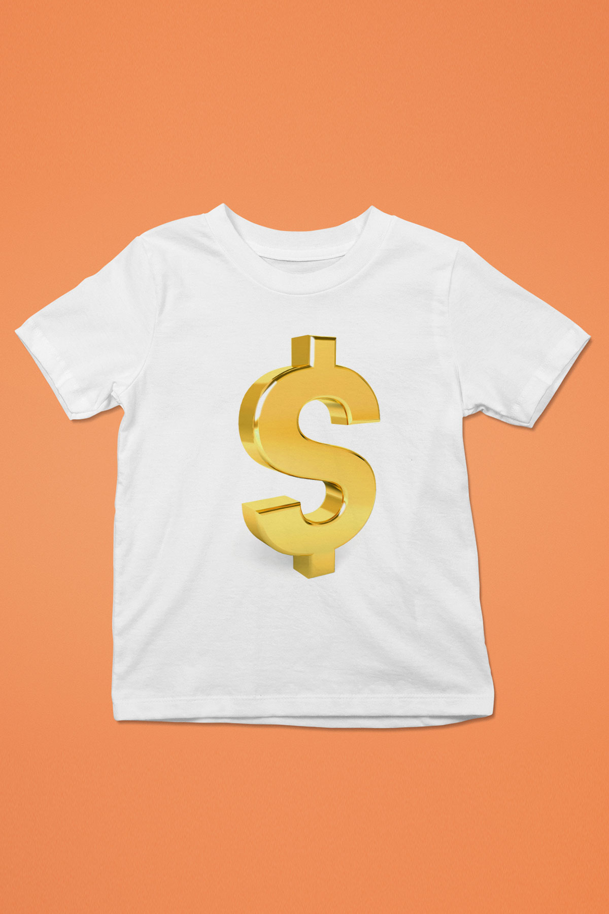 Bankacı Beyaz Unisex Çocuk Tişört