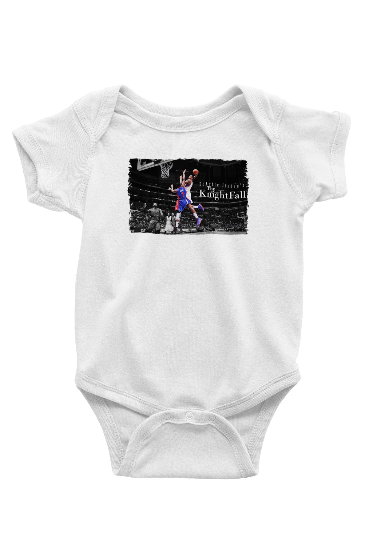 Basketbol Beyaz Bebek Body - Zıbın