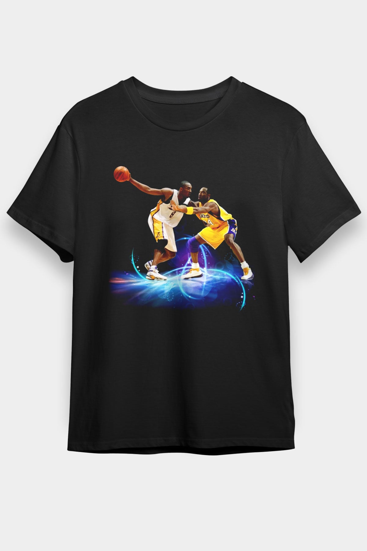 Basketbol Siyah Unisex Tişört T-Shirt - TişörtFabrikası
