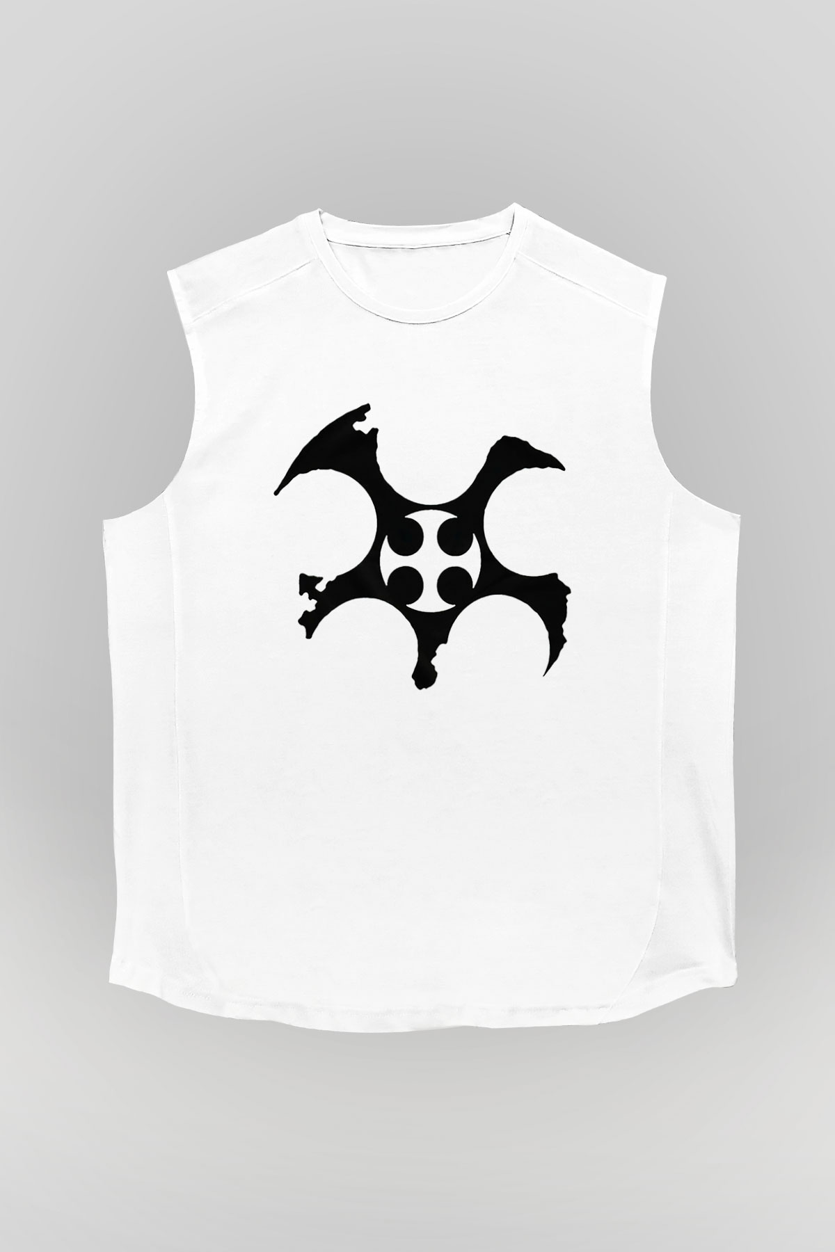 Battlecross Beyaz Unisex Kolsuz Tişört