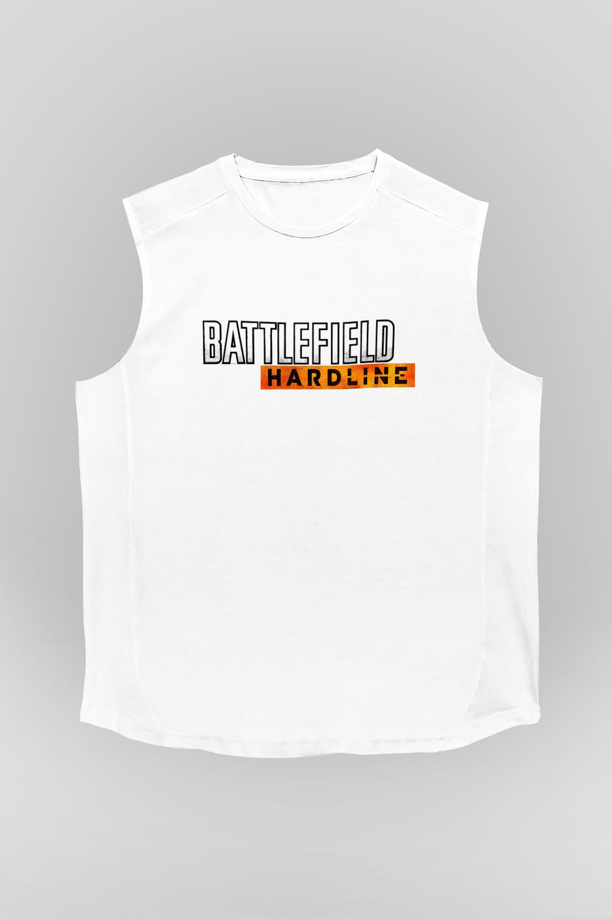 Battlefield Beyaz Unisex Kolsuz Tişört