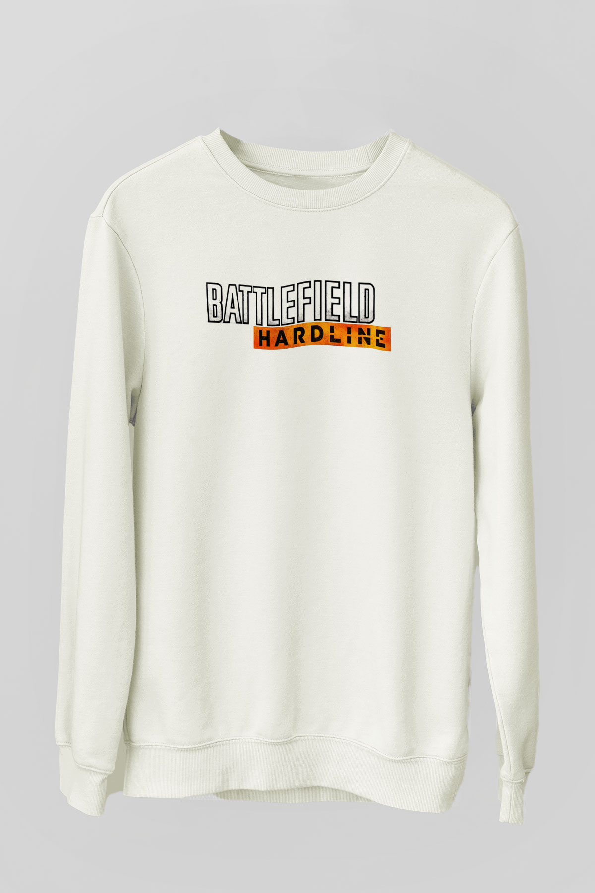 Battlefield Beyaz Unisex Sweatshirt