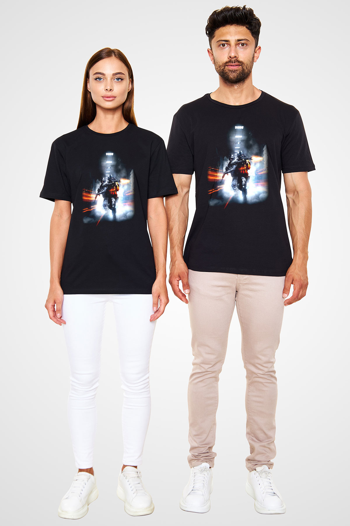 Battlefield Siyah Unisex Tişört T-Shirt