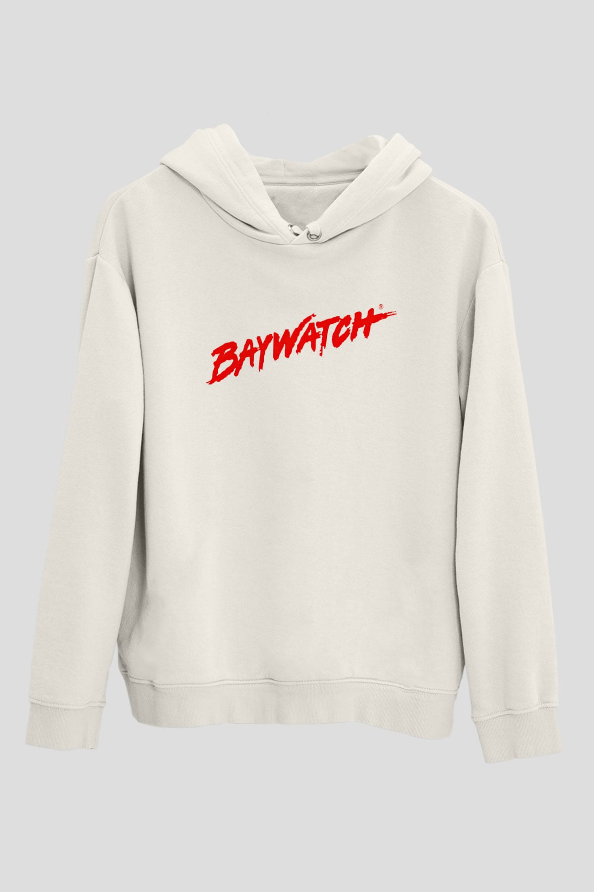 Baywatch Beyaz Unisex Hoodie