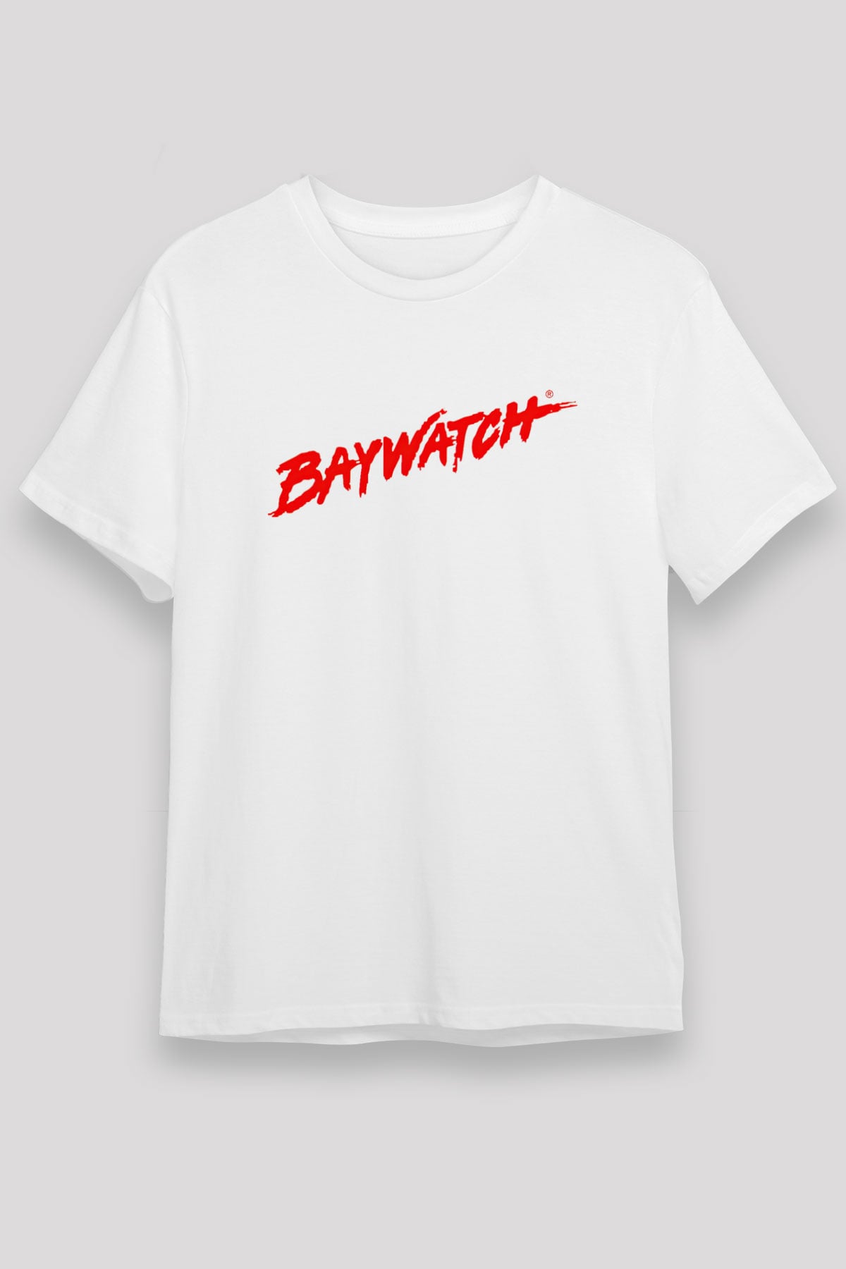 Baywatch Beyaz Unisex Tişört T-Shirt