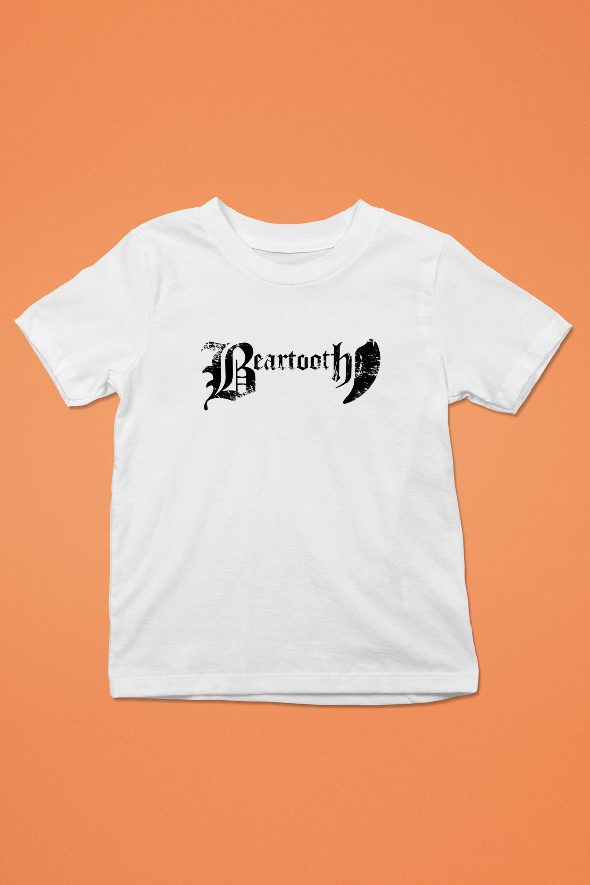 Beartooth Baskılı Beyaz Unisex Çocuk Tişört