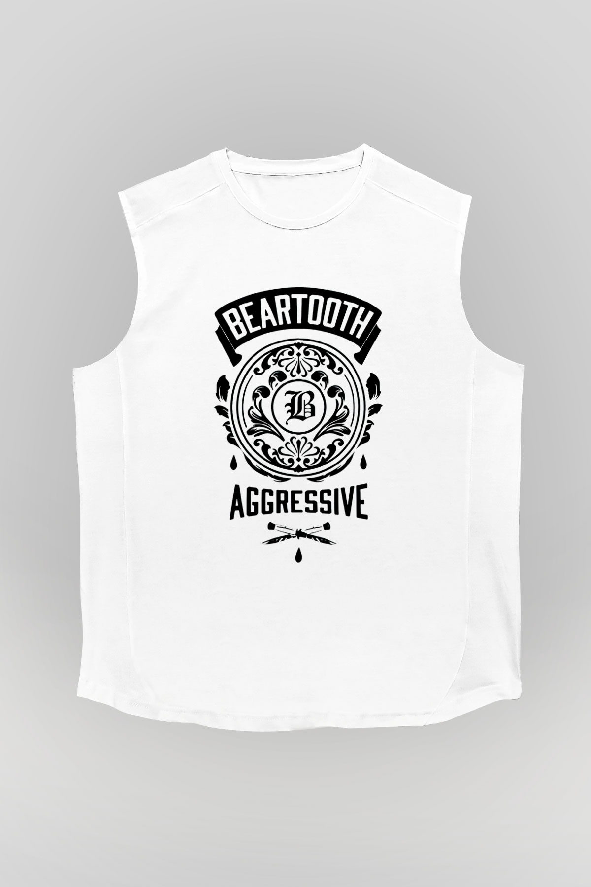 Beartooth Beyaz Unisex Kolsuz Tişört