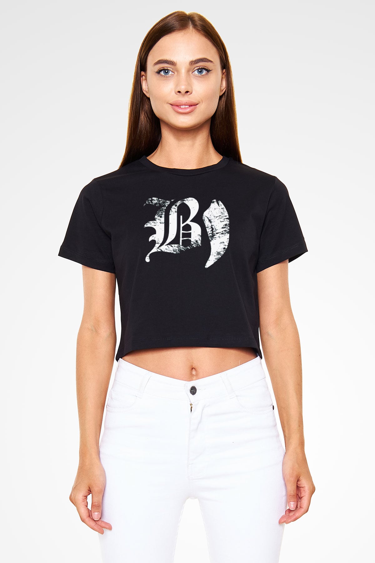 Beartooth Siyah  Crop Top Tişört