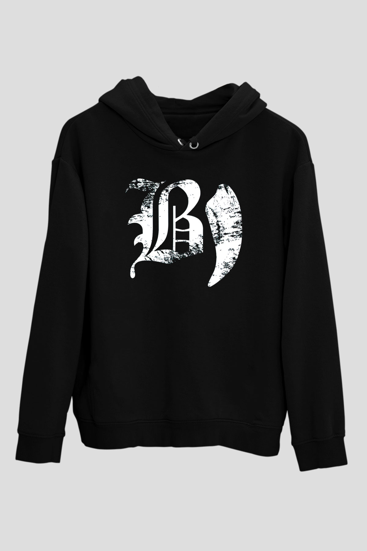 Beartooth Siyah Unisex Kapüşonlu Sweatshirt