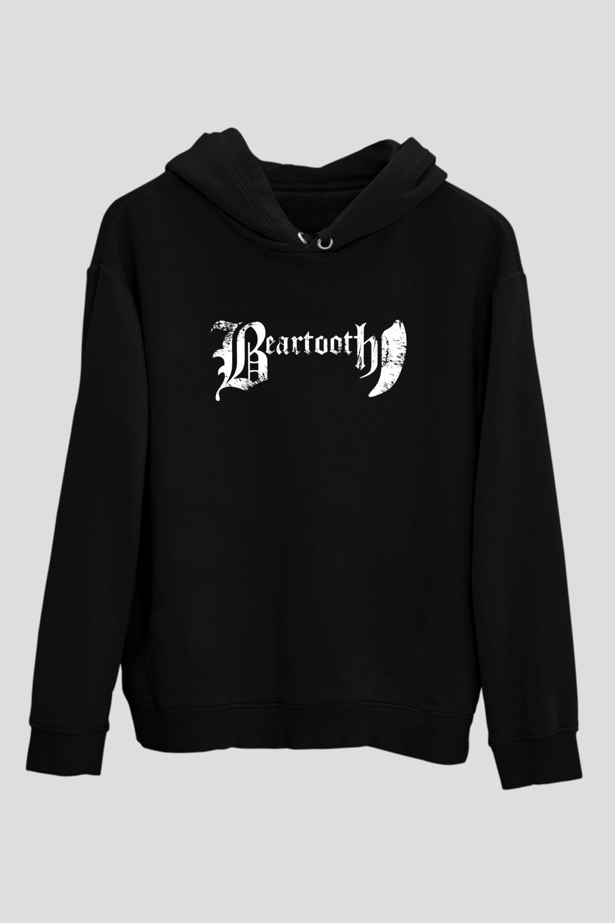 Beartooth Siyah Unisex Kapüşonlu Sweatshirt