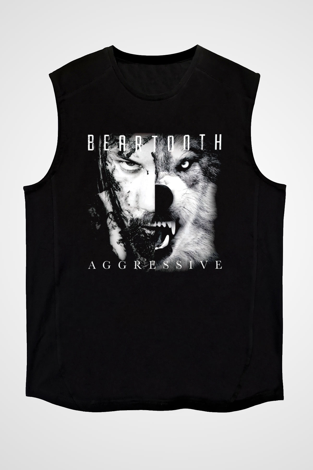 Beartooth Siyah Unisex Kolsuz Tişört