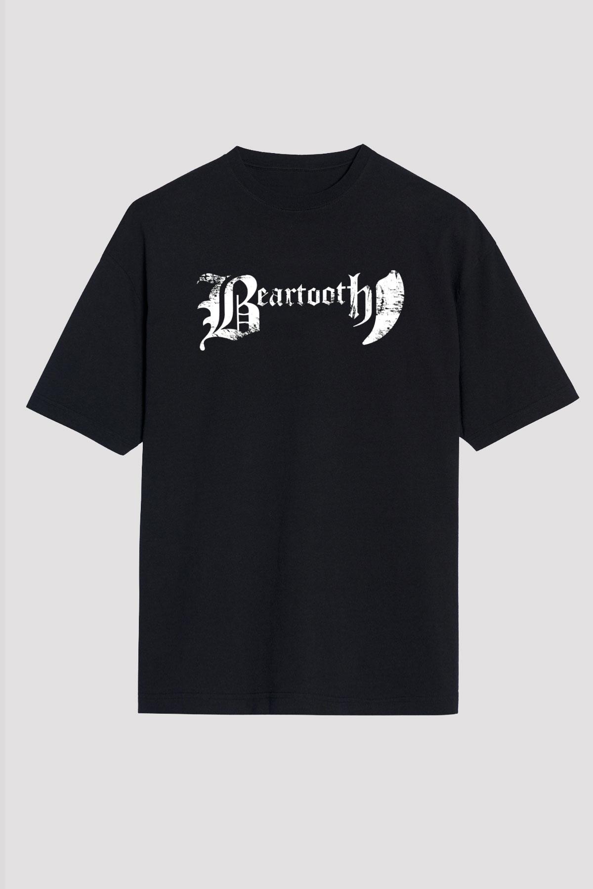 Beartooth Siyah Unisex Oversize Tişört T-Shirt