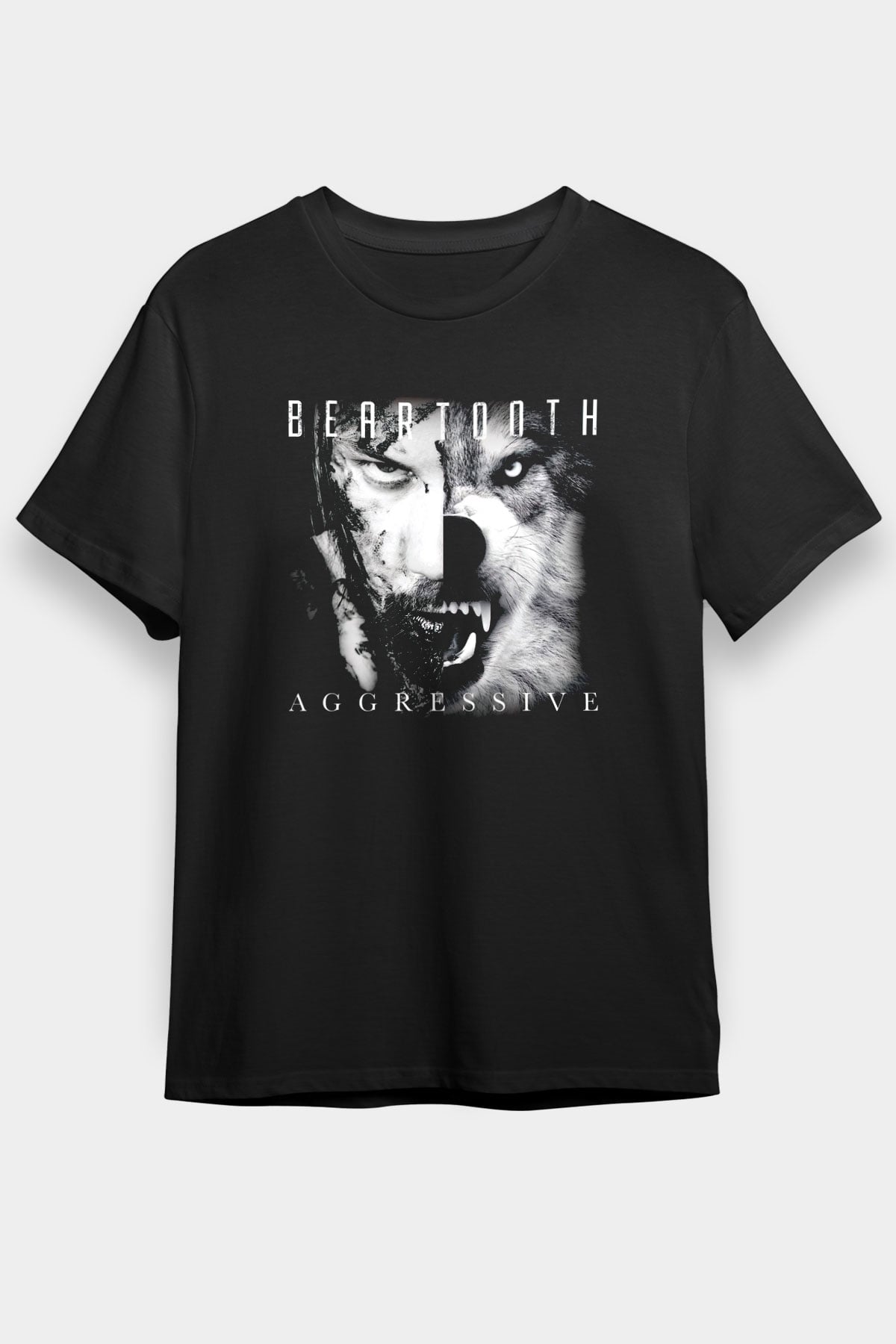 Beartooth Siyah Unisex Tişört T-Shirt - TişörtFabrikası