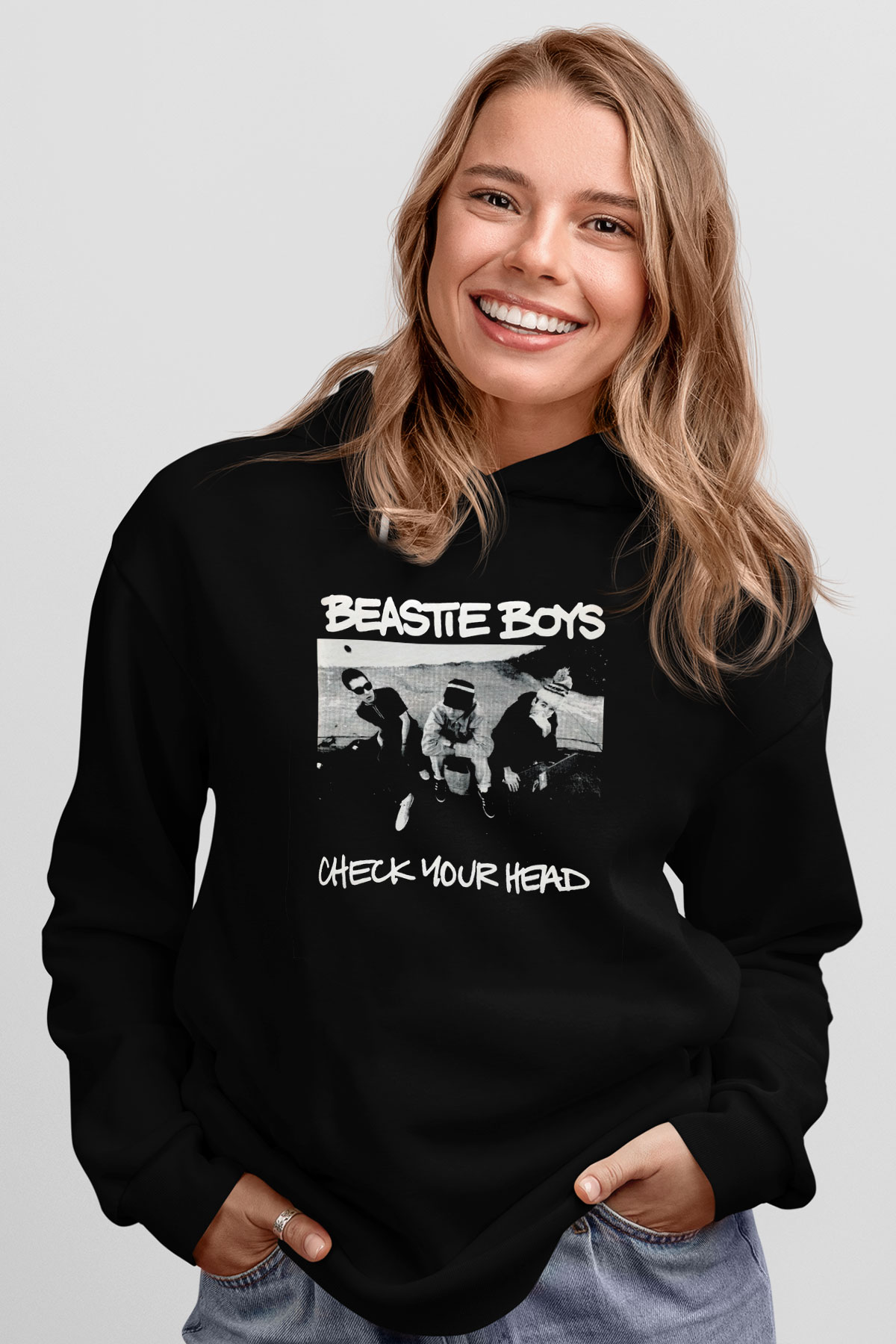 Beastie Boys Siyah Unisex Hoodie