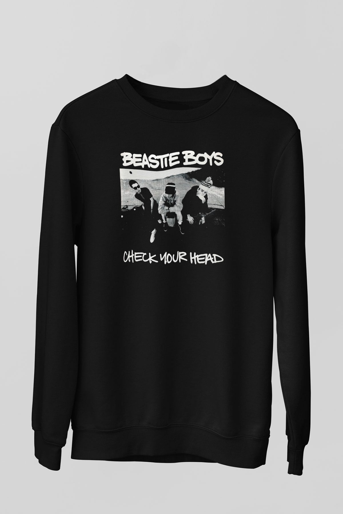 Beastie Boys Siyah Unisex Sweatshirt