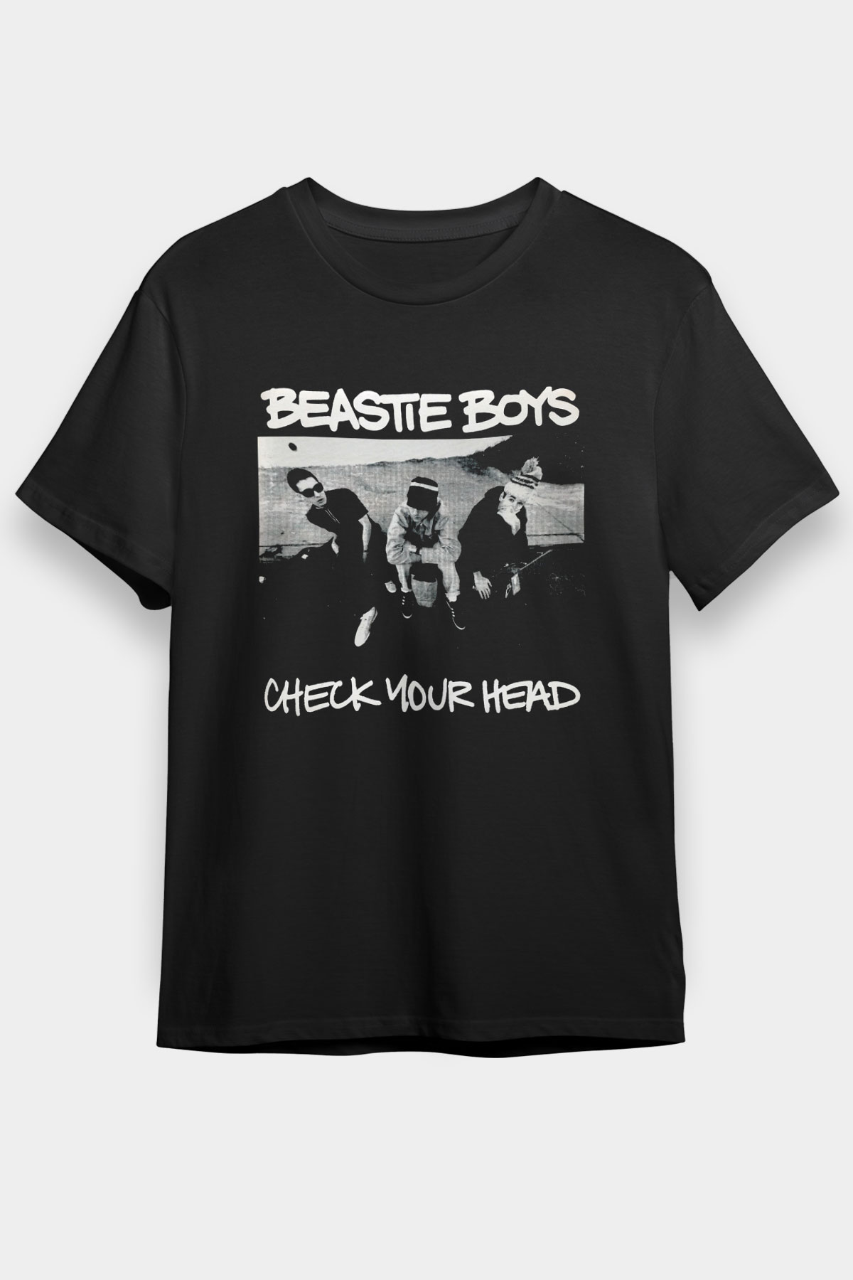 Beastie Boys Siyah Unisex Tişört T-Shirt - TişörtFabrikası