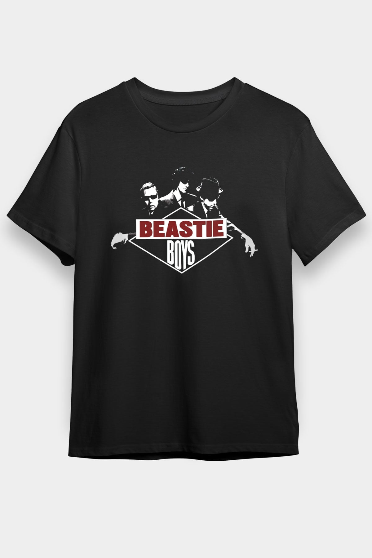 Beastie Boys Siyah Unisex Tişört T-Shirt - TişörtFabrikası