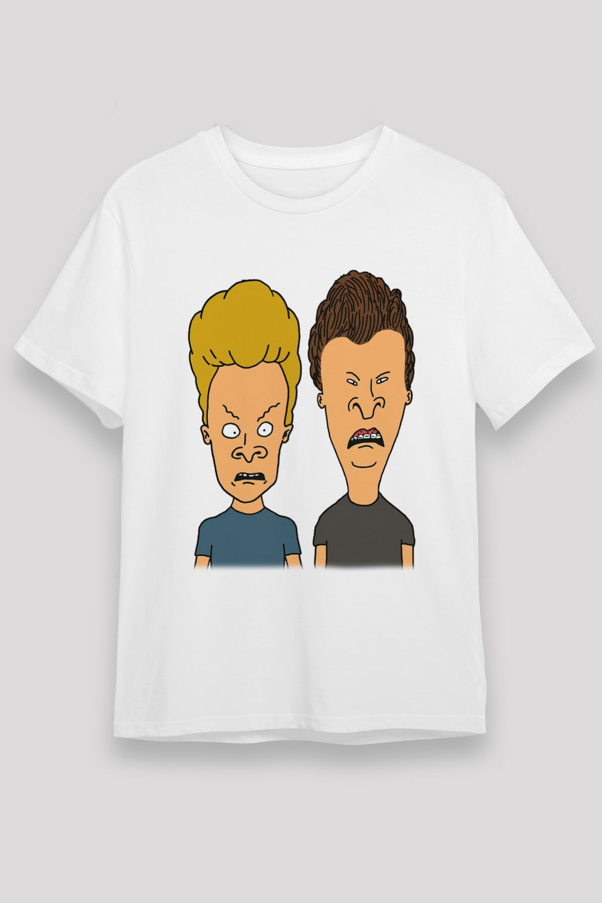 Beavis and Butt-head Beyaz Unisex Tişört T-Shirt