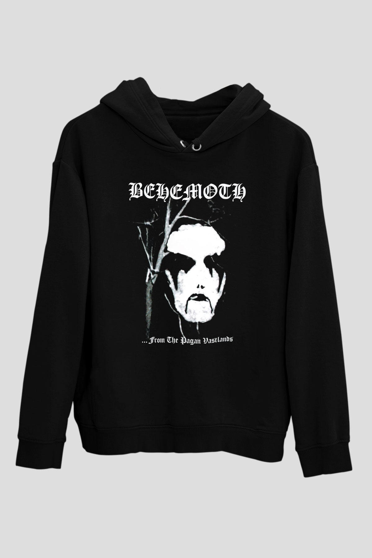 Behemoth Siyah Unisex Kapüşonlu Sweatshirt