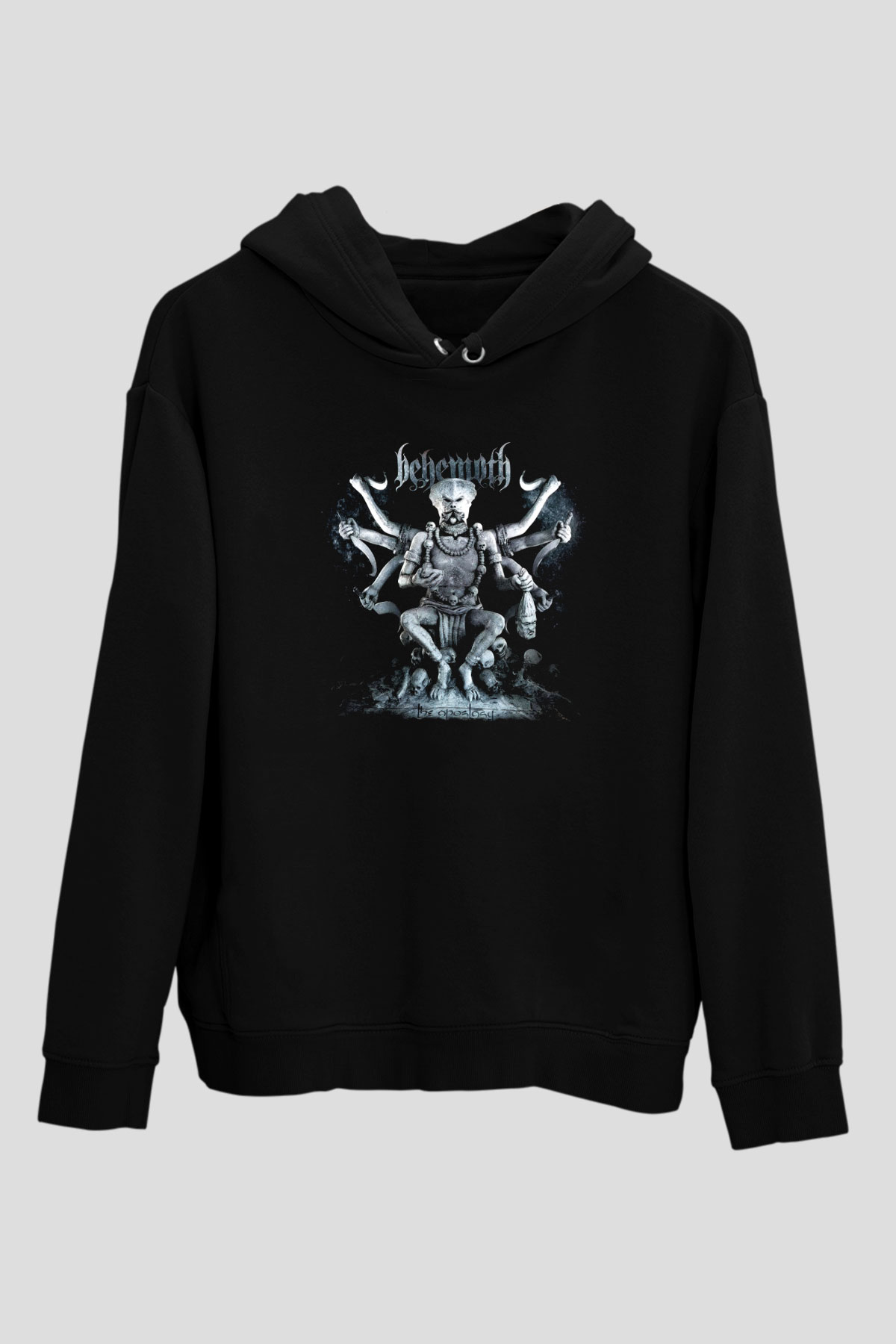 Behemoth Siyah Unisex Kapüşonlu Sweatshirt