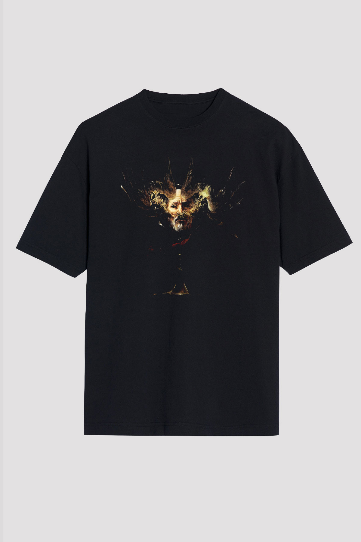 Behemoth Siyah Unisex Oversize Tişört T-Shirt