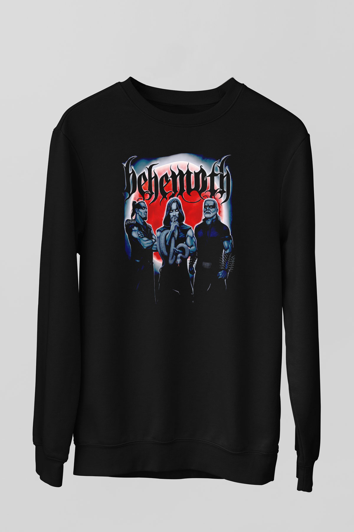Behemoth Siyah Unisex Sweatshirt