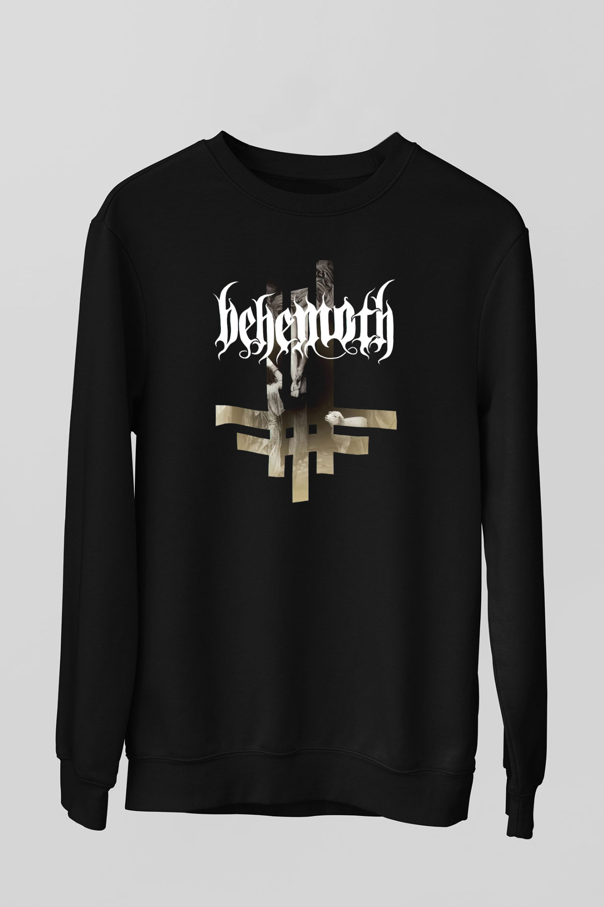 Behemoth Siyah Unisex Sweatshirt