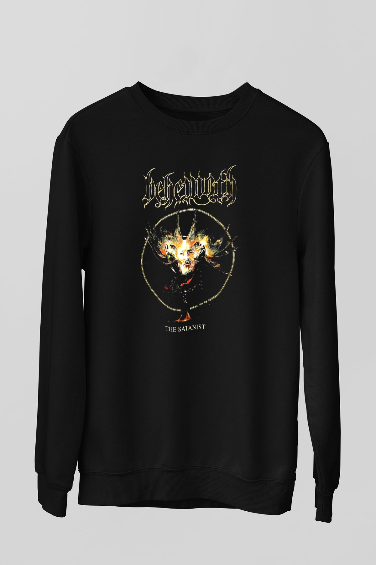 Behemoth Siyah Unisex Sweatshirt