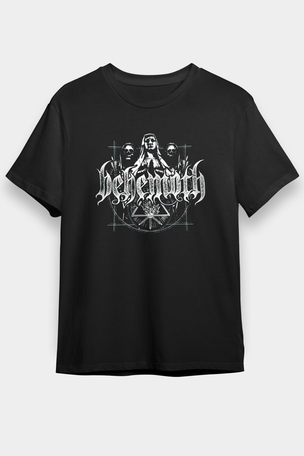 Behemoth Siyah Unisex Tişört T-Shirt - TişörtFabrikası