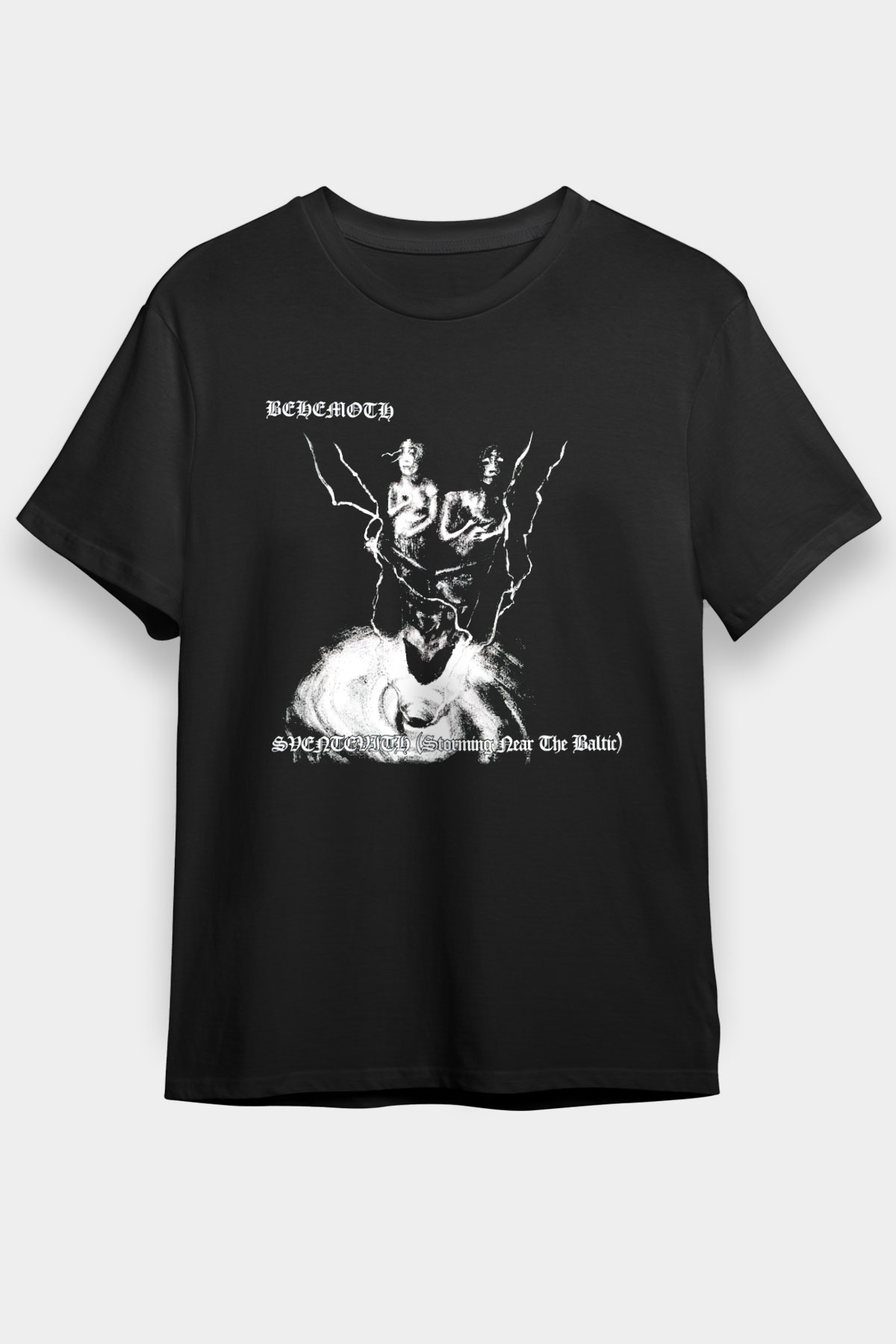 Behemoth Siyah Unisex Tişört T-Shirt - TişörtFabrikası