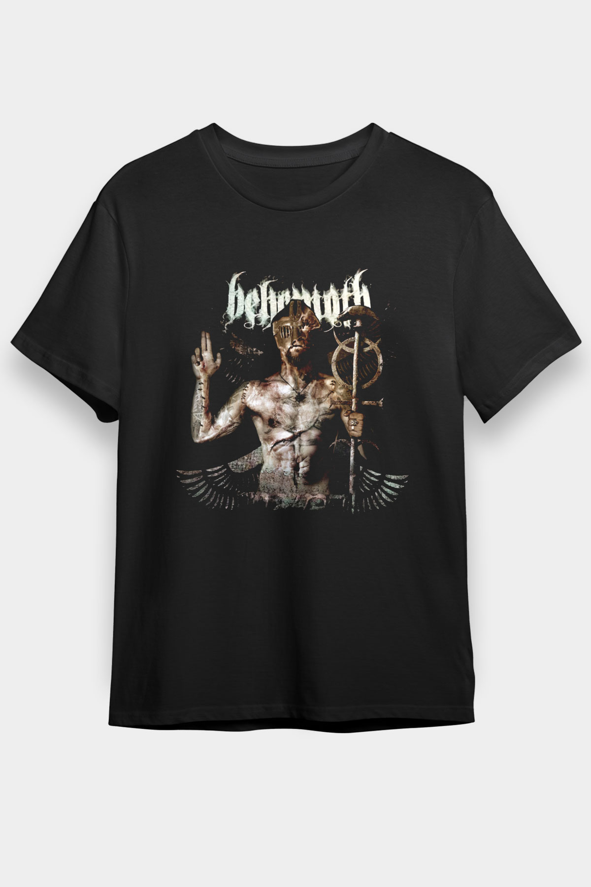 Behemoth Siyah Unisex Tişört T-Shirt - TişörtFabrikası
