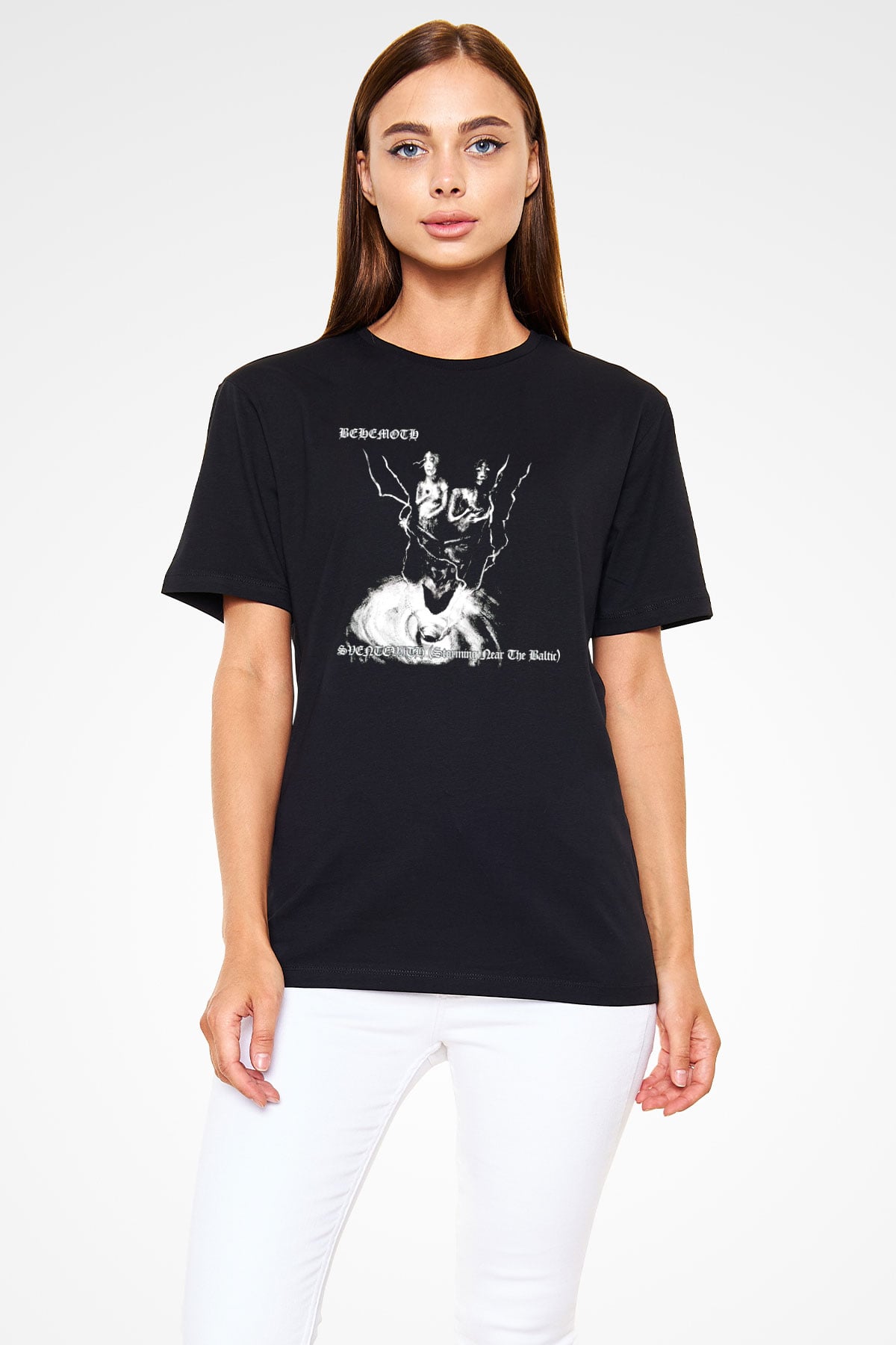 Behemoth Siyah Unisex Tişört T-Shirt - TişörtFabrikası