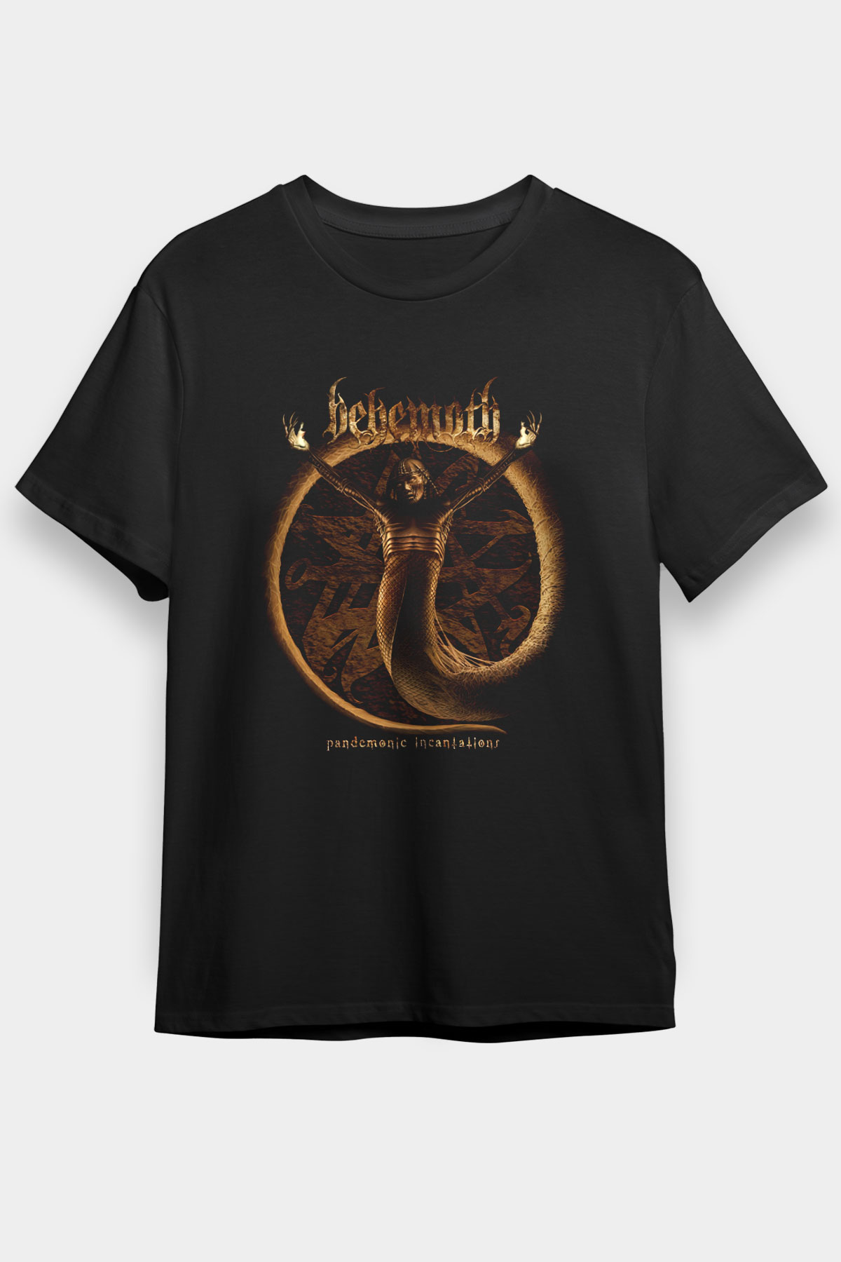 Behemoth Siyah Unisex Tişört T-Shirt - TişörtFabrikası