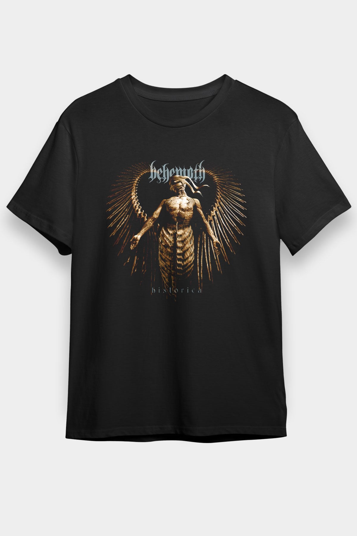 Behemoth Siyah Unisex Tişört T-Shirt - TişörtFabrikası
