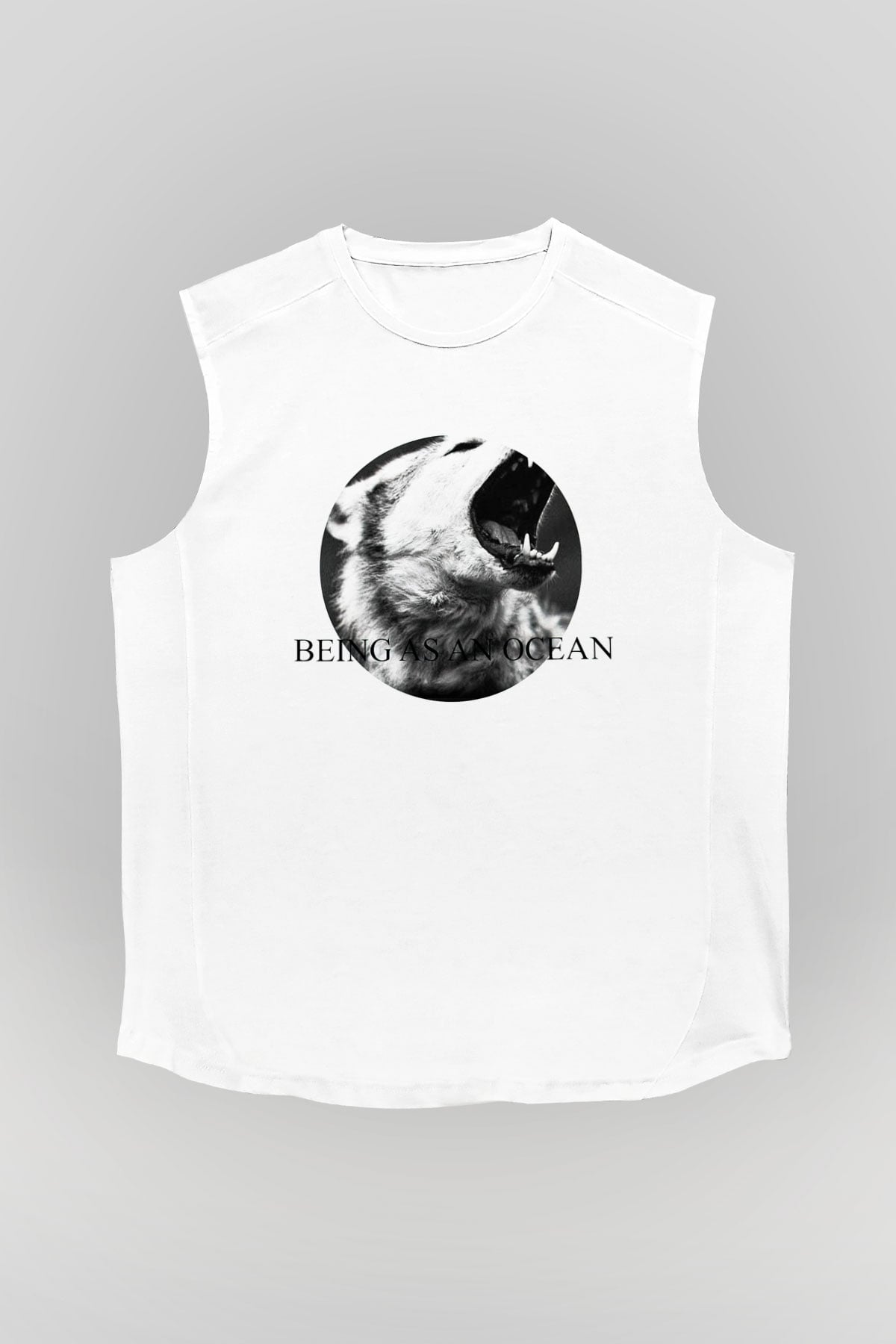 Being as an Ocean Beyaz Unisex Kolsuz Tişört