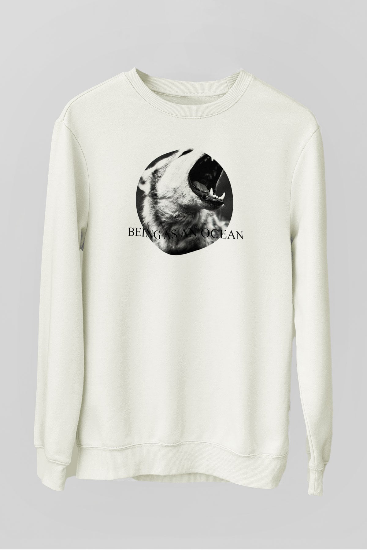Being as an Ocean Beyaz Unisex Sweatshirt