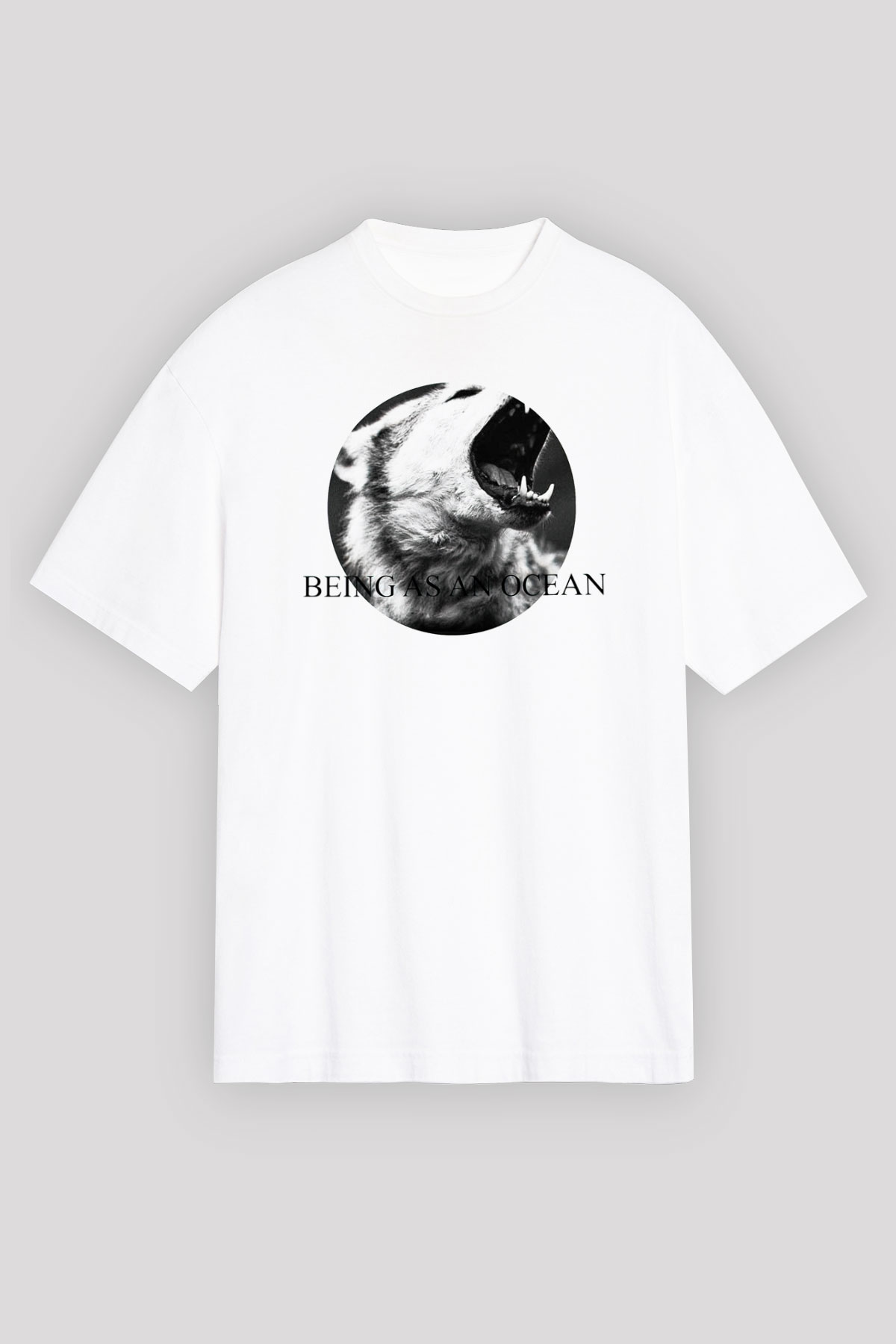 Being as an Ocean Beyaz Unisex Tişört T-Shirt - TişörtFabrikası