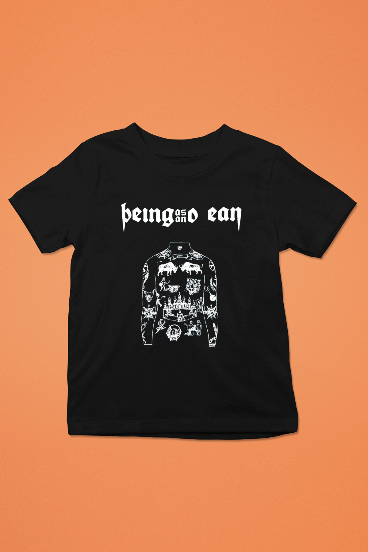 Being as an Ocean Siyah Unisex Çocuk Tişört