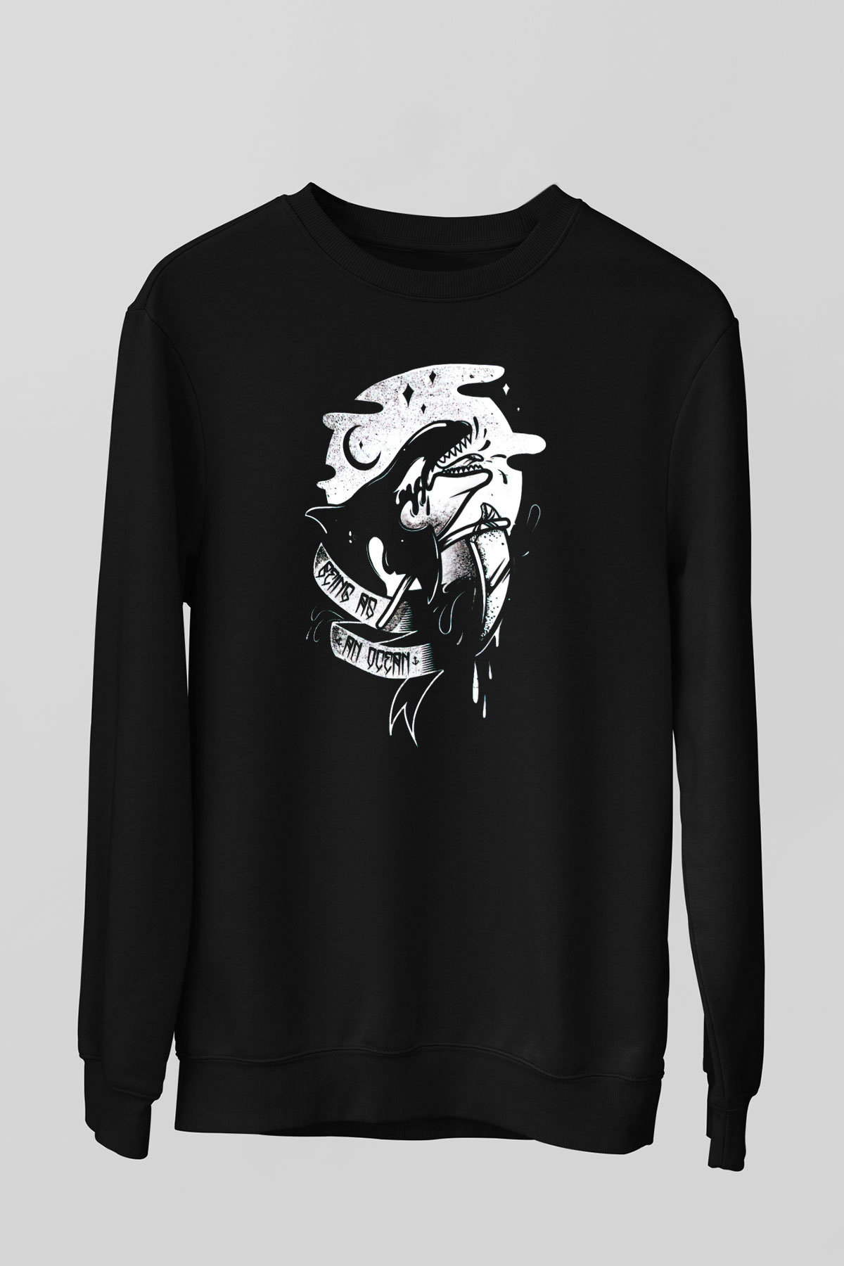 Being as an Ocean Siyah Unisex Sweatshirt