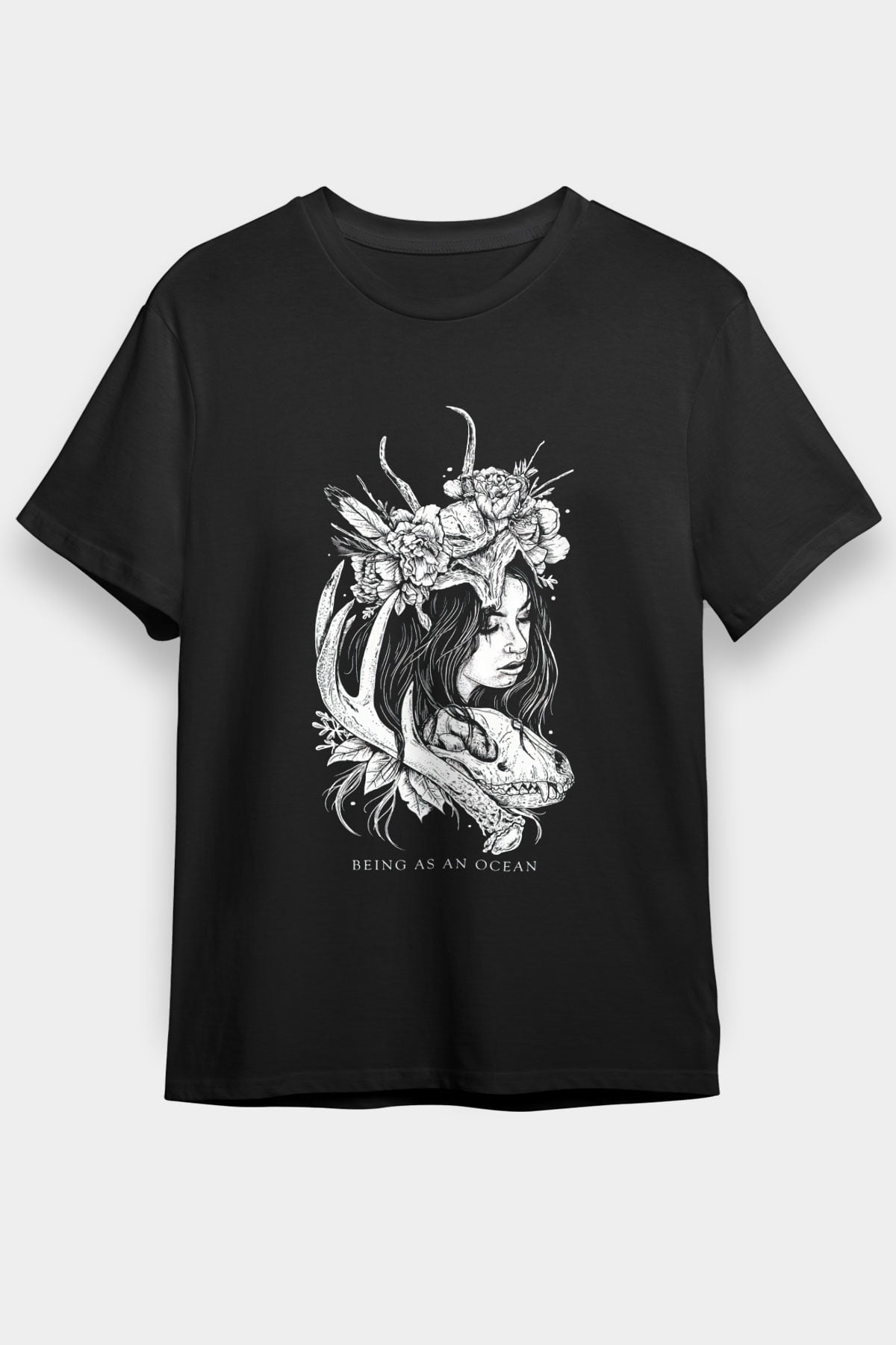 Being as an Ocean Siyah Unisex Tişört T-Shirt - TişörtFabrikası
