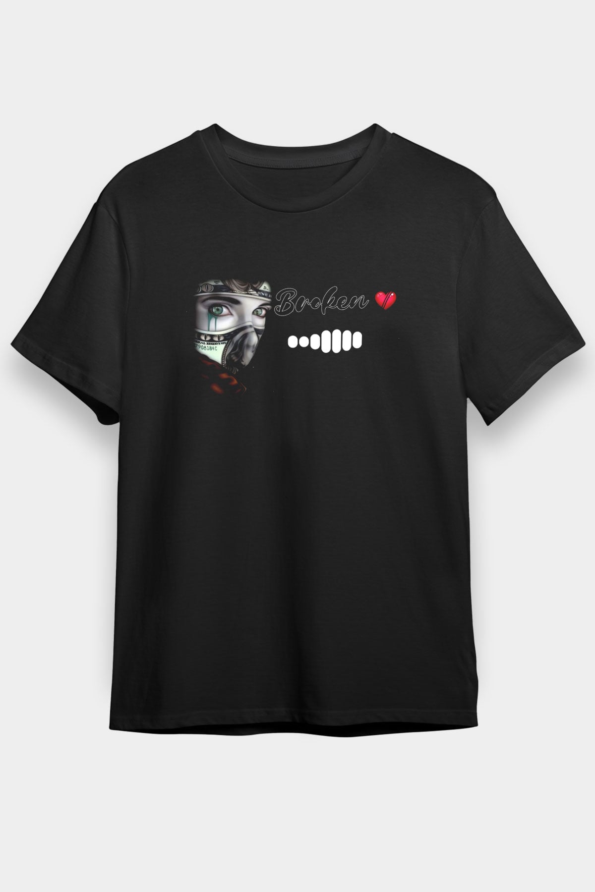 Benjamin Franklin Siyah Unisex Tişört T-Shirt - TişörtFabrikası