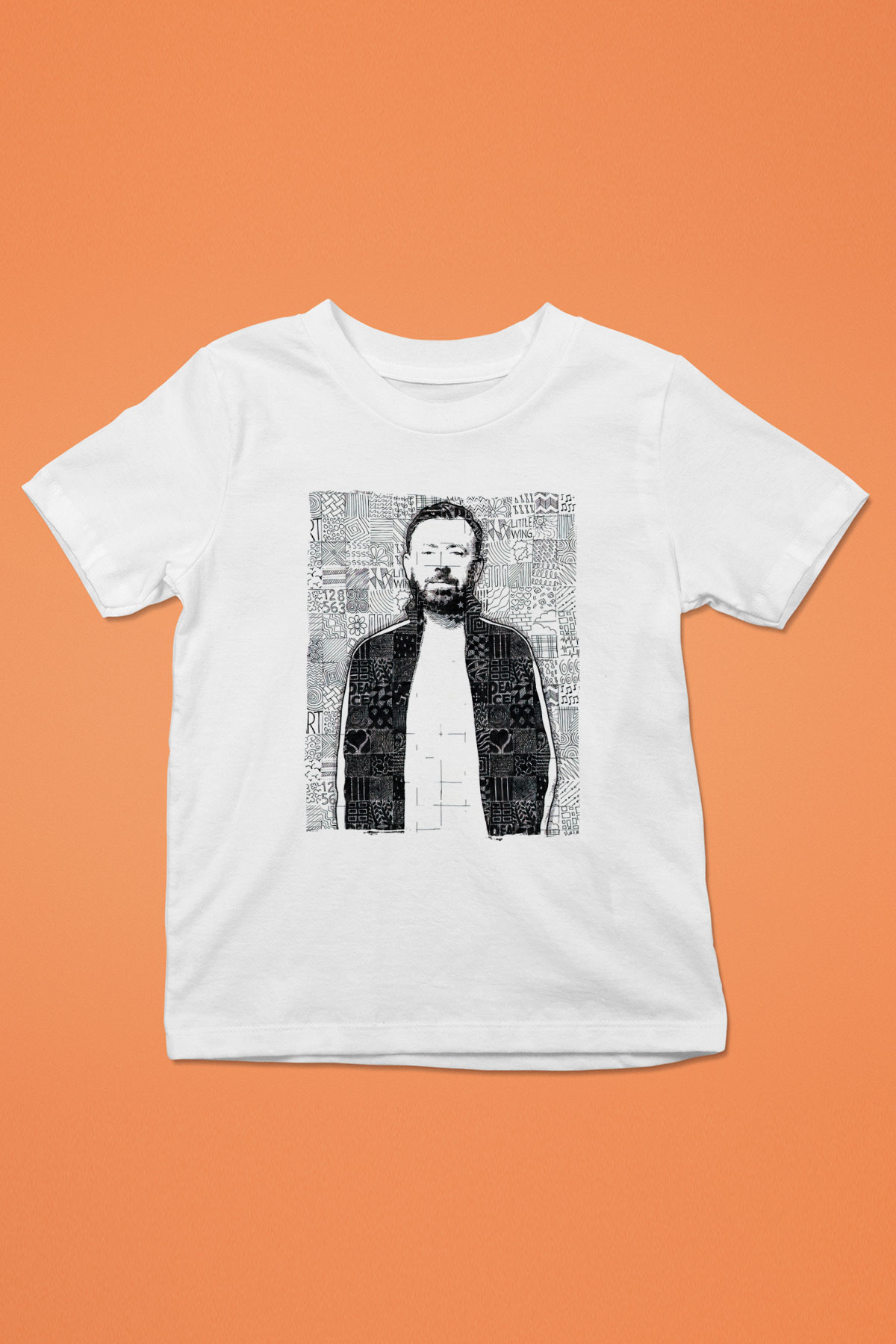 Benny Benassi Beyaz Unisex Çocuk Tişört