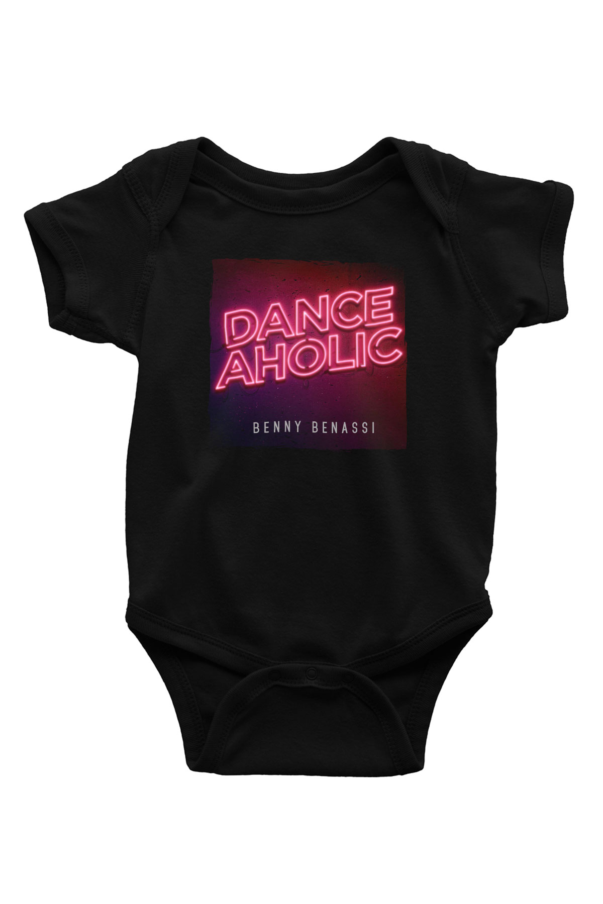 Benny Benassi Siyah Bebek Body - Zıbın