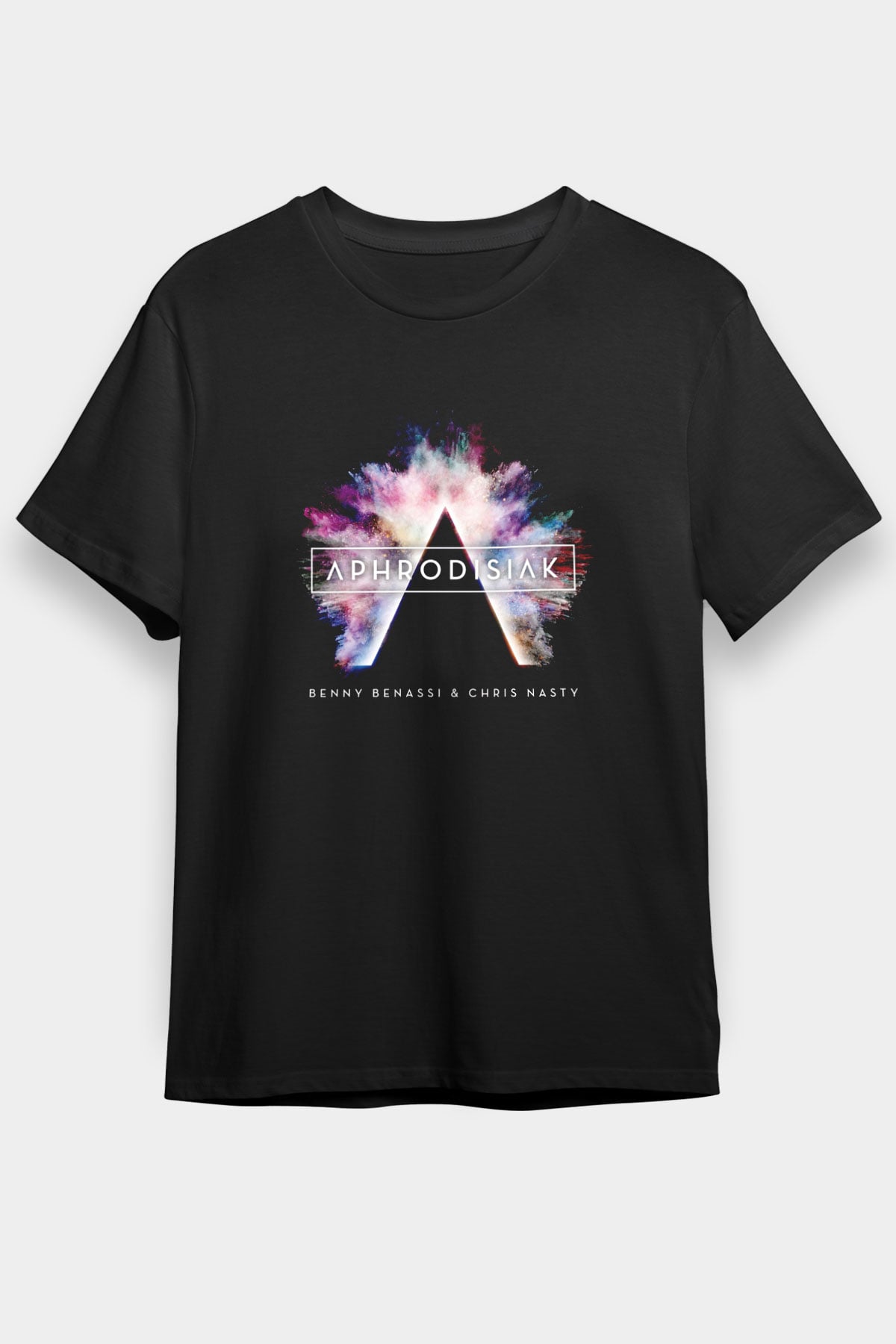 Benny Benassi Siyah Unisex Tişört T-Shirt - TişörtFabrikası