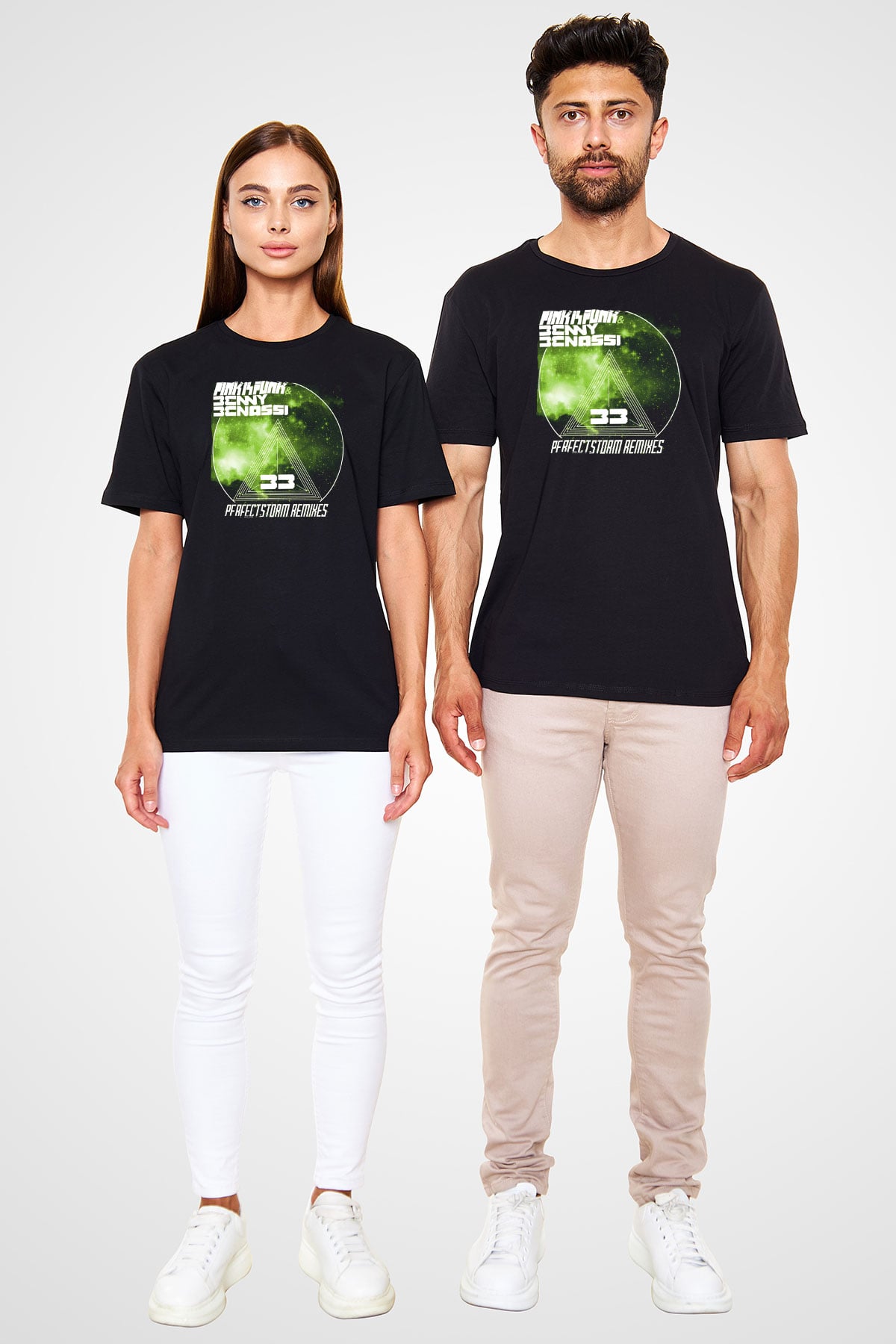 Benny Benassi Siyah Unisex Tişört T-Shirt - TişörtFabrikası