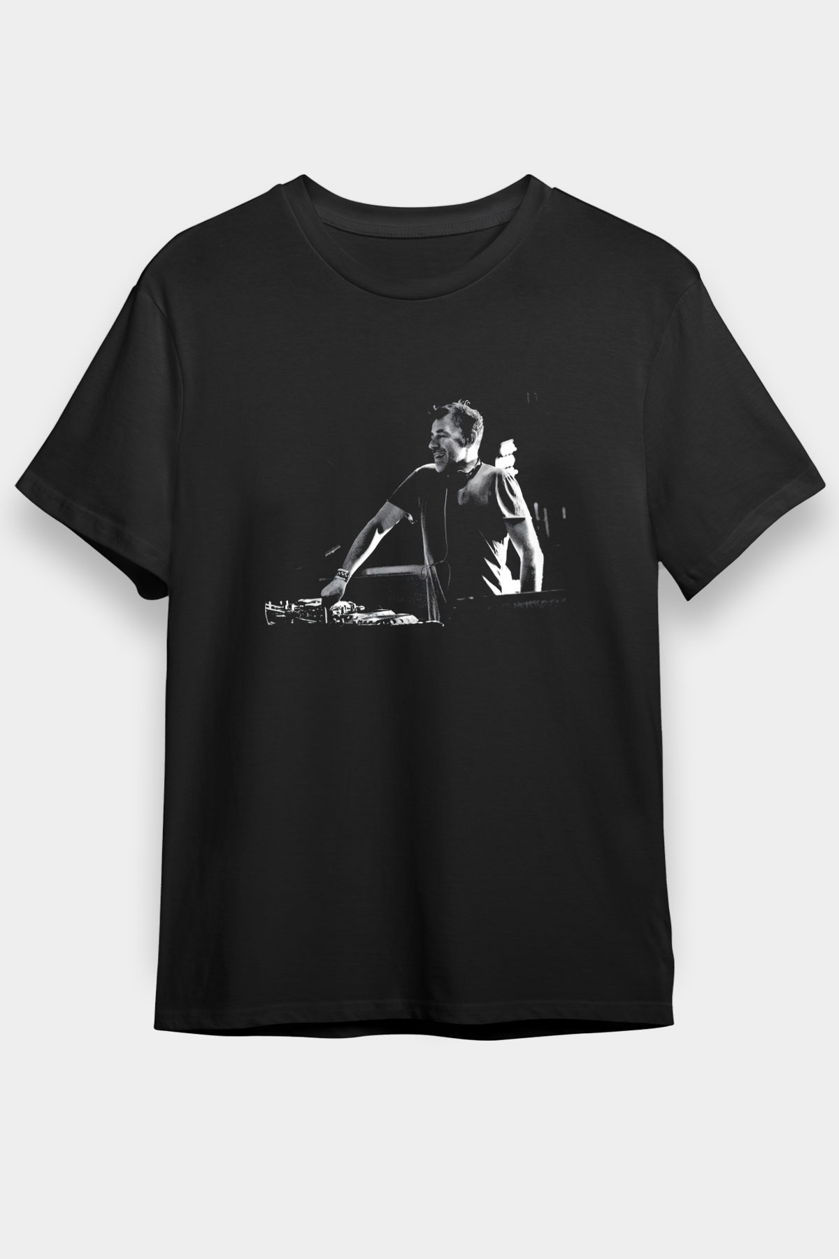 Benny Benassi Siyah Unisex Tişört T-Shirt - TişörtFabrikası