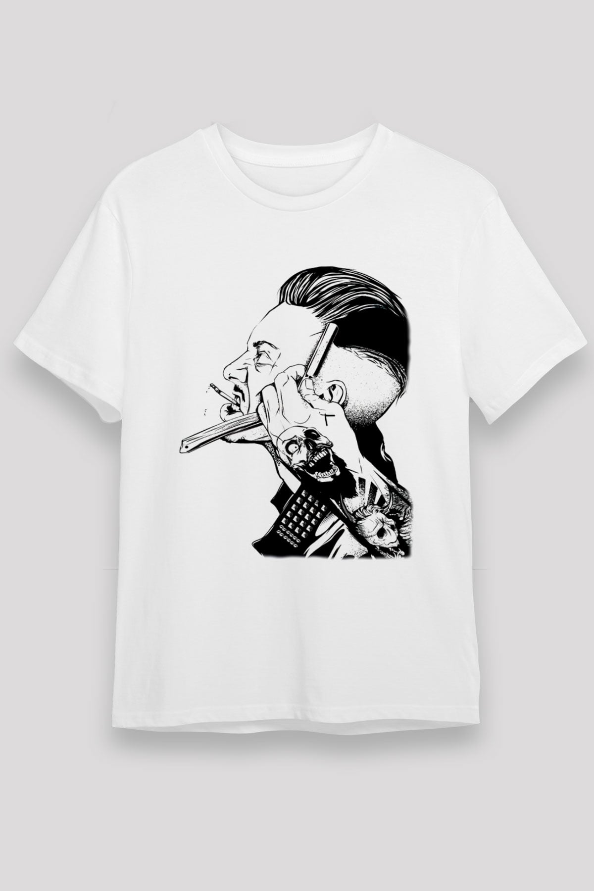 Berber Beyaz Unisex Tişört T-Shirt - TişörtFabrikası